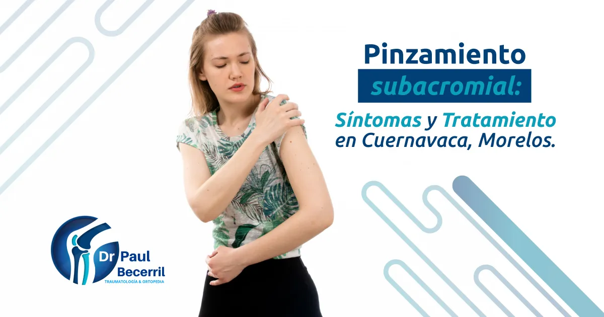 Paciente con dolor de hombro por pinzamiento subacromial